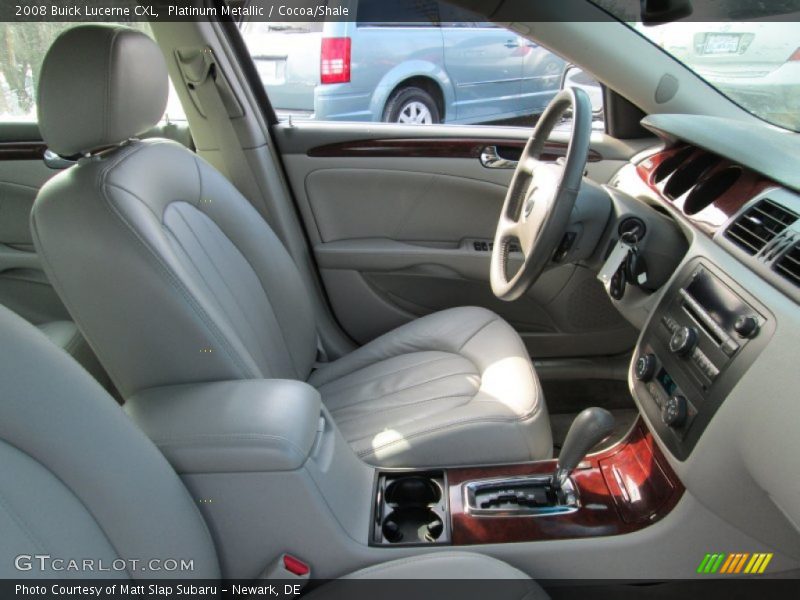 Platinum Metallic / Cocoa/Shale 2008 Buick Lucerne CXL