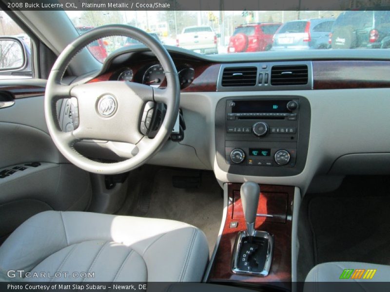 Platinum Metallic / Cocoa/Shale 2008 Buick Lucerne CXL