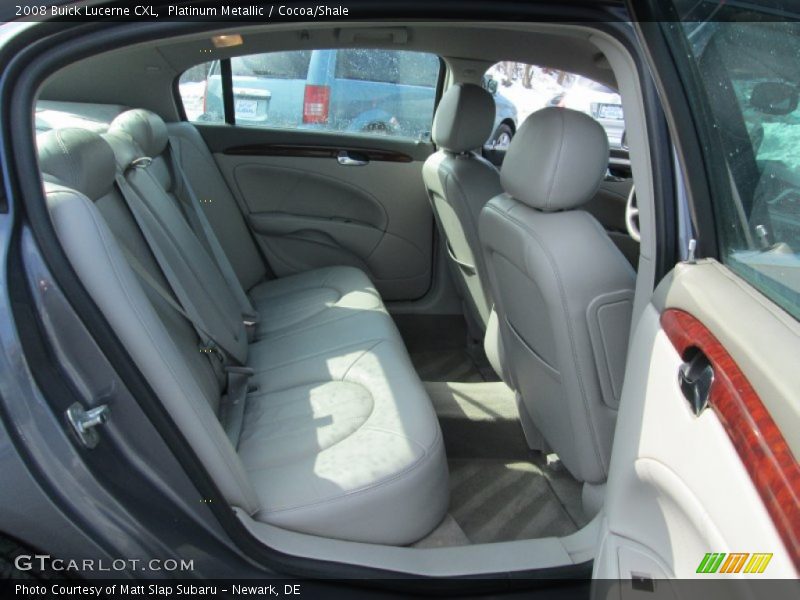 Platinum Metallic / Cocoa/Shale 2008 Buick Lucerne CXL