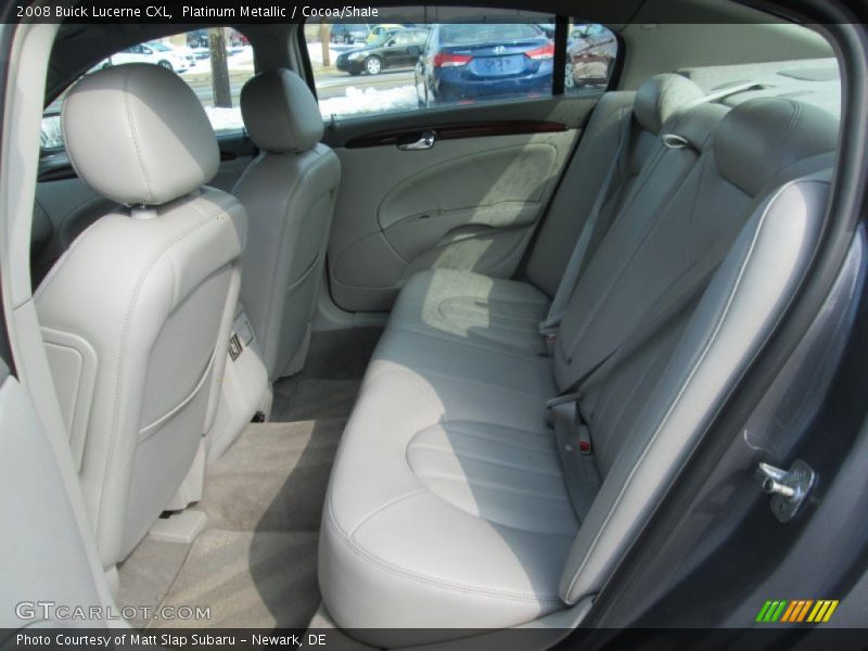 Platinum Metallic / Cocoa/Shale 2008 Buick Lucerne CXL