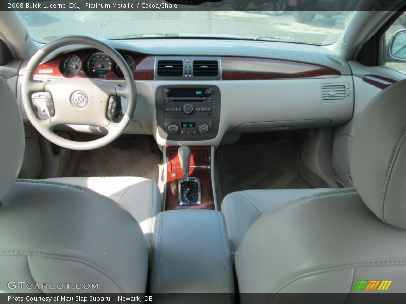 Platinum Metallic / Cocoa/Shale 2008 Buick Lucerne CXL