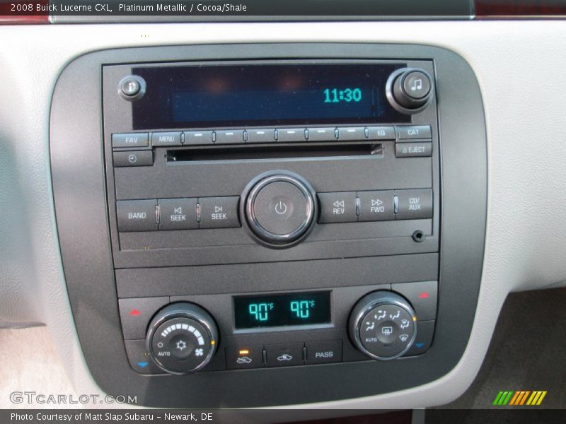 Platinum Metallic / Cocoa/Shale 2008 Buick Lucerne CXL