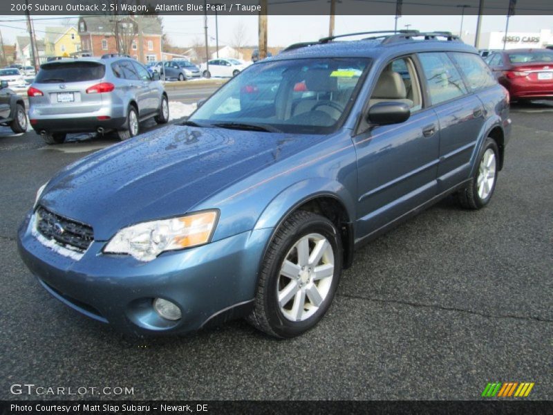 Atlantic Blue Pearl / Taupe 2006 Subaru Outback 2.5i Wagon