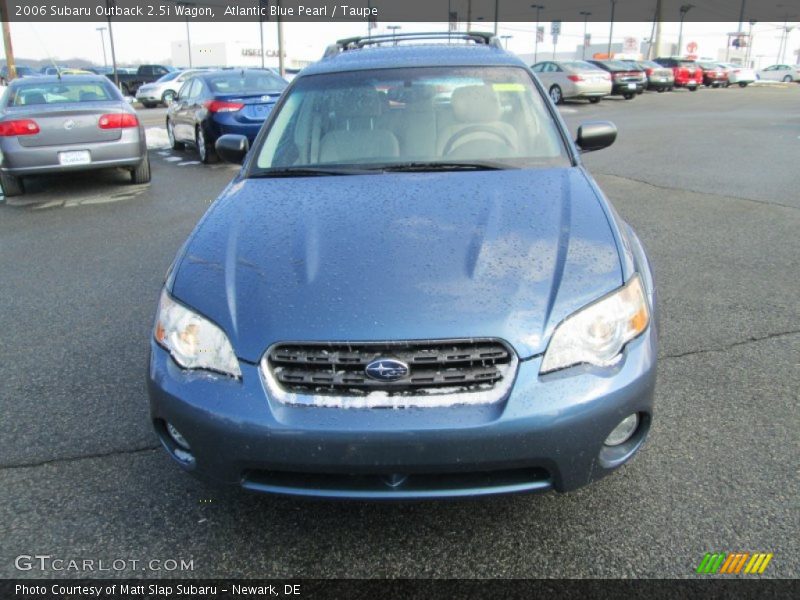 Atlantic Blue Pearl / Taupe 2006 Subaru Outback 2.5i Wagon