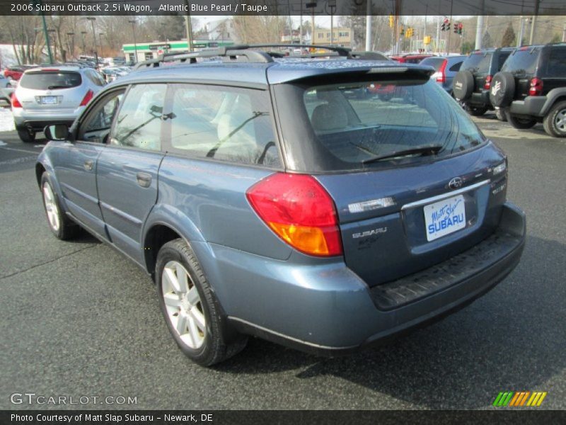 Atlantic Blue Pearl / Taupe 2006 Subaru Outback 2.5i Wagon