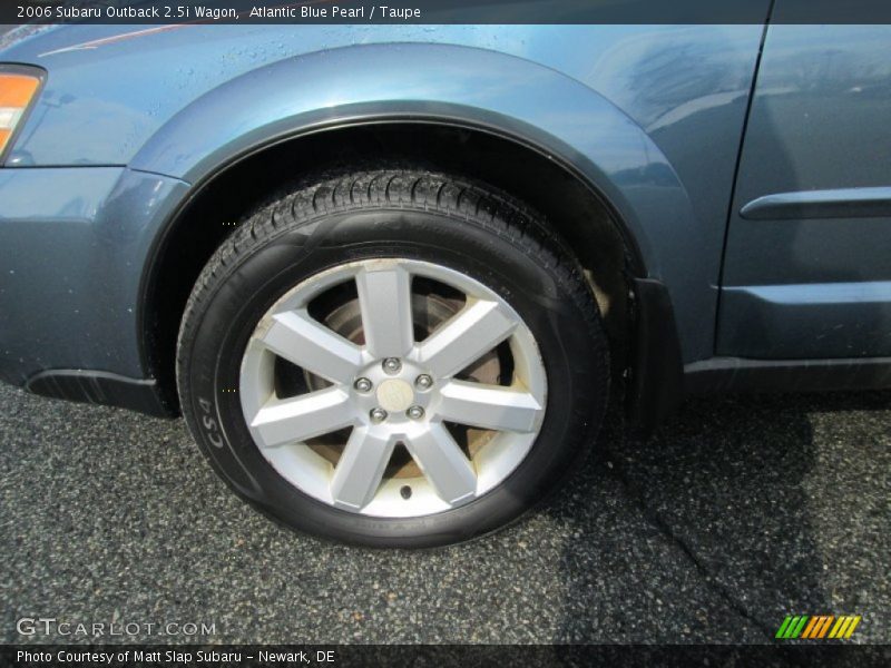 Atlantic Blue Pearl / Taupe 2006 Subaru Outback 2.5i Wagon