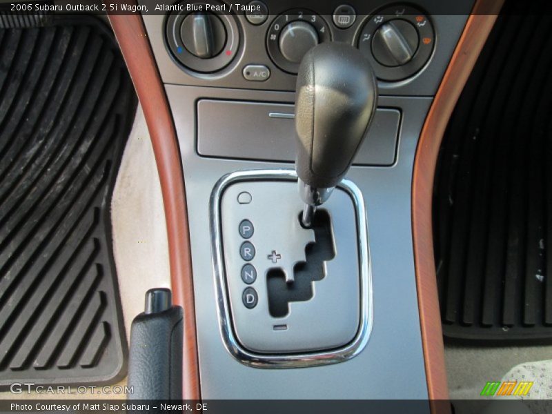 Atlantic Blue Pearl / Taupe 2006 Subaru Outback 2.5i Wagon