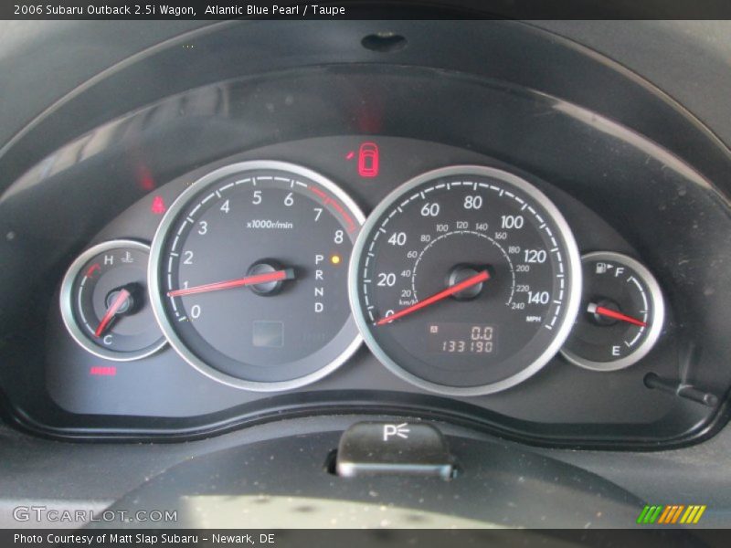 Atlantic Blue Pearl / Taupe 2006 Subaru Outback 2.5i Wagon