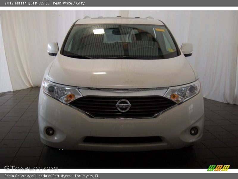Pearl White / Gray 2012 Nissan Quest 3.5 SL