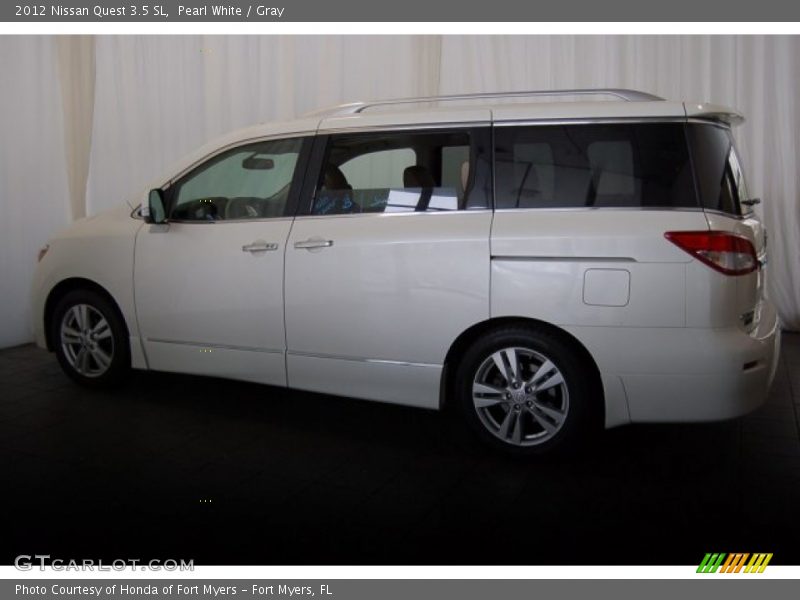 Pearl White / Gray 2012 Nissan Quest 3.5 SL