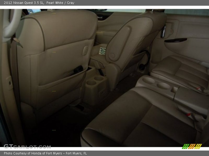 Pearl White / Gray 2012 Nissan Quest 3.5 SL