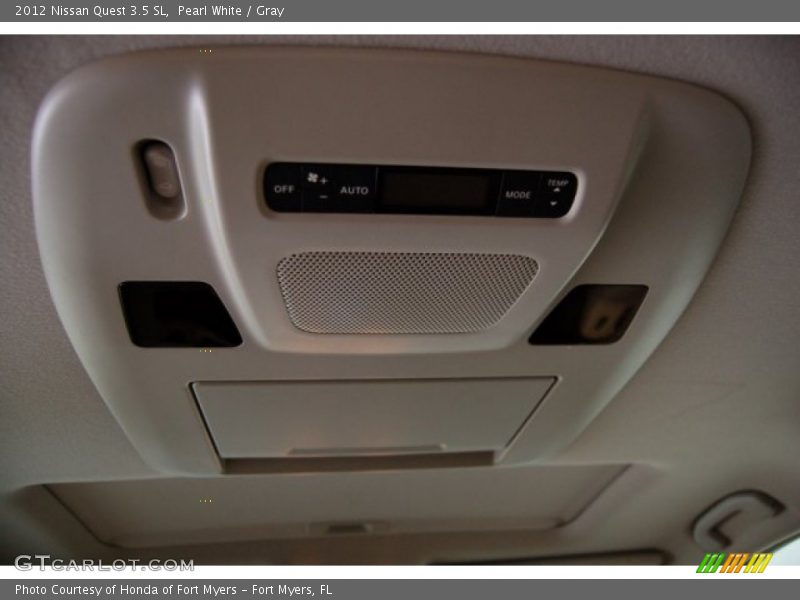 Pearl White / Gray 2012 Nissan Quest 3.5 SL