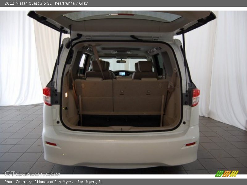 Pearl White / Gray 2012 Nissan Quest 3.5 SL