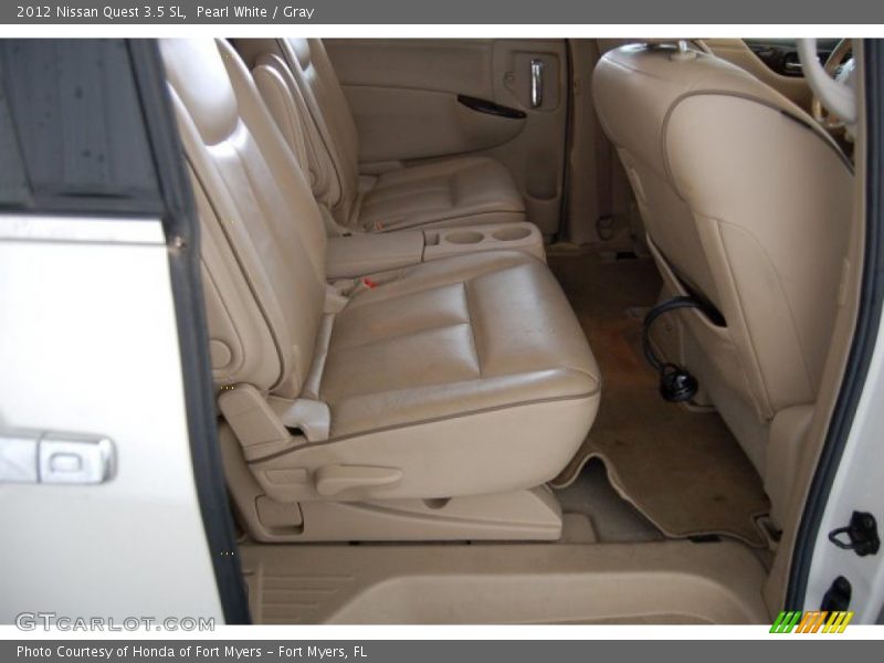 Pearl White / Gray 2012 Nissan Quest 3.5 SL