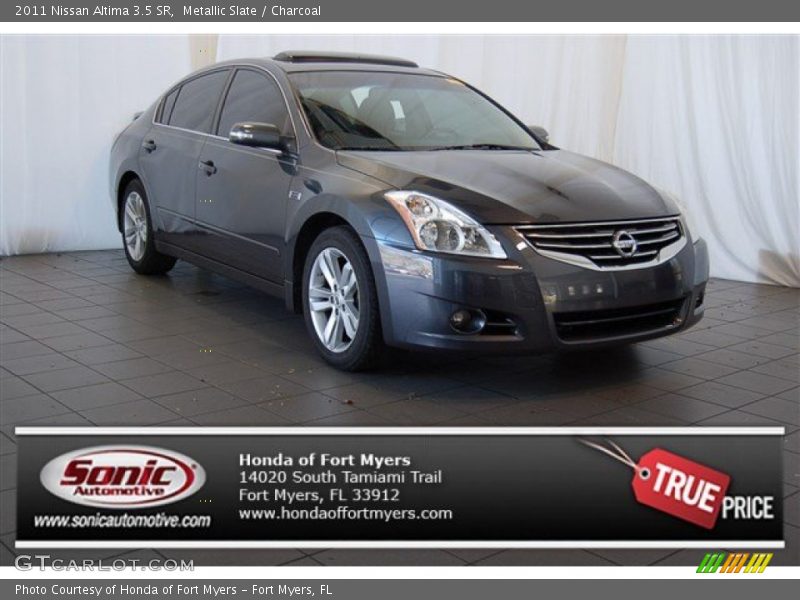 Metallic Slate / Charcoal 2011 Nissan Altima 3.5 SR