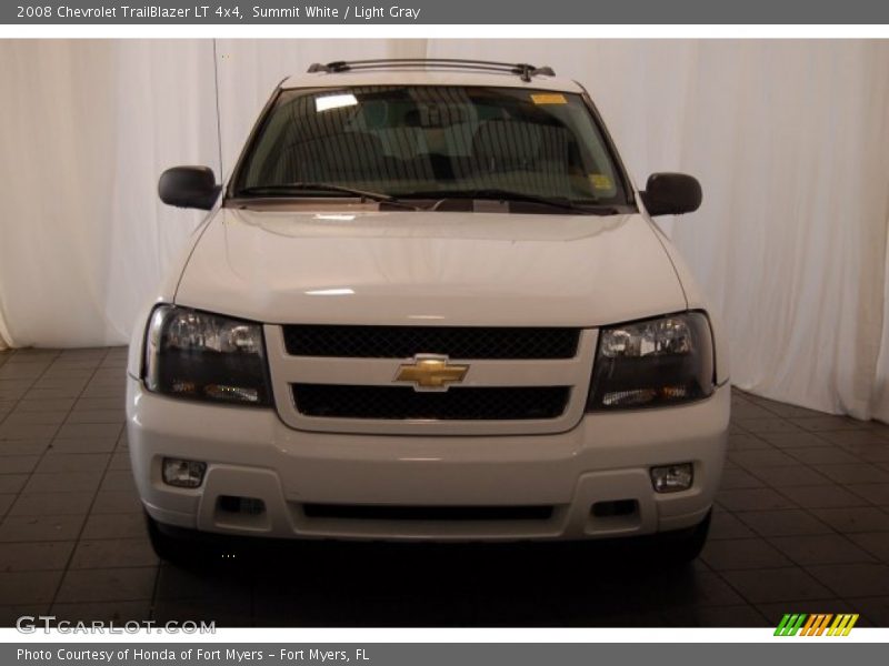 Summit White / Light Gray 2008 Chevrolet TrailBlazer LT 4x4