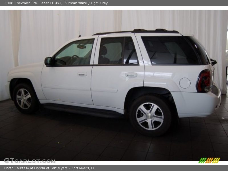 Summit White / Light Gray 2008 Chevrolet TrailBlazer LT 4x4