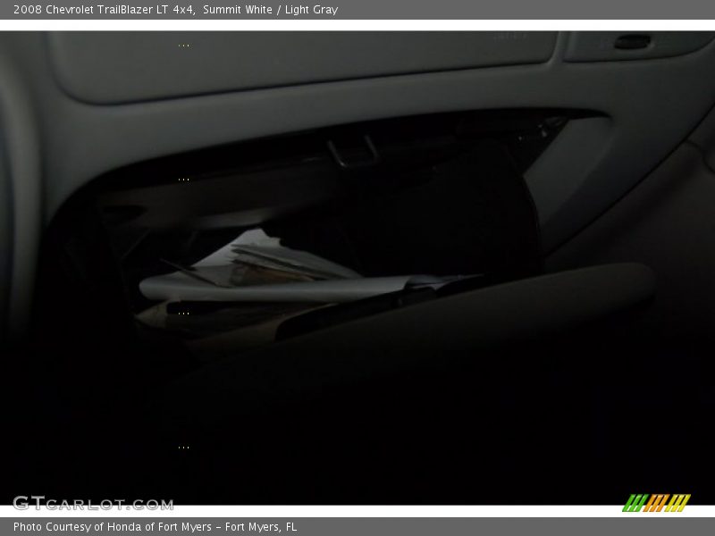 Summit White / Light Gray 2008 Chevrolet TrailBlazer LT 4x4