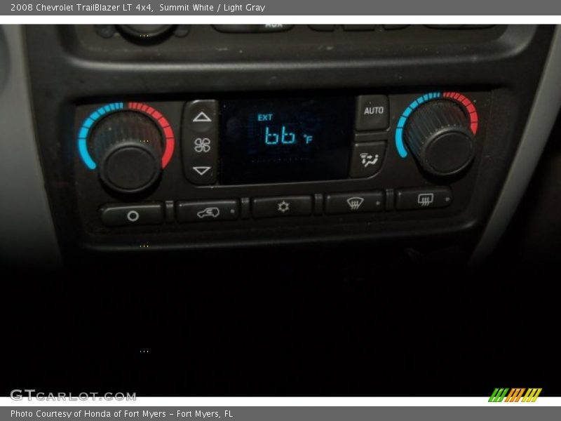 Summit White / Light Gray 2008 Chevrolet TrailBlazer LT 4x4