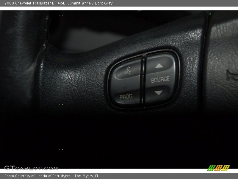 Summit White / Light Gray 2008 Chevrolet TrailBlazer LT 4x4