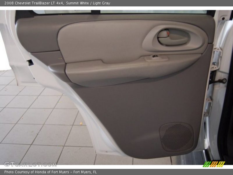 Summit White / Light Gray 2008 Chevrolet TrailBlazer LT 4x4