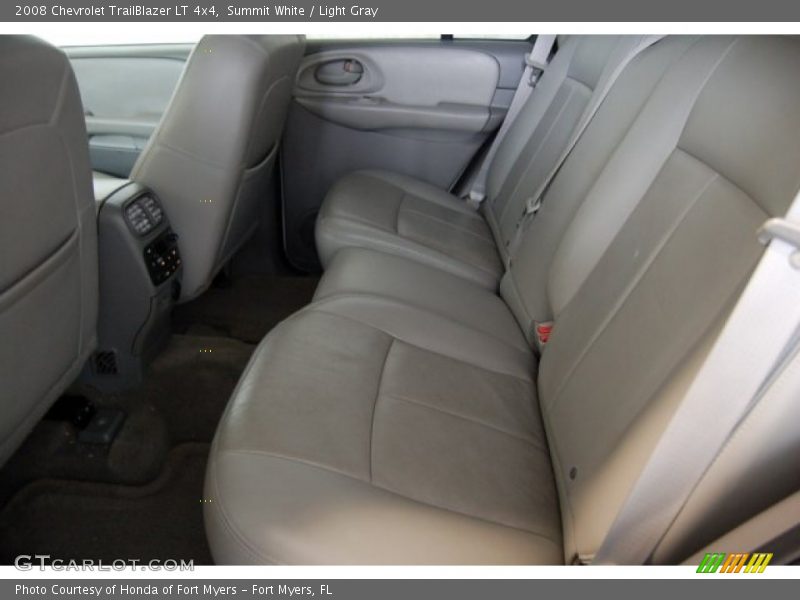 Summit White / Light Gray 2008 Chevrolet TrailBlazer LT 4x4
