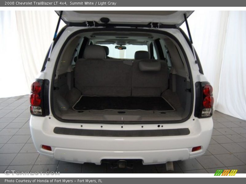 Summit White / Light Gray 2008 Chevrolet TrailBlazer LT 4x4