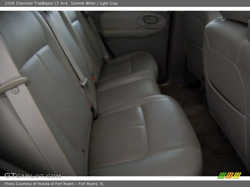 Summit White / Light Gray 2008 Chevrolet TrailBlazer LT 4x4