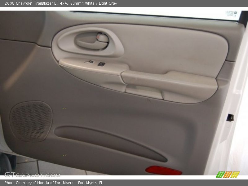 Summit White / Light Gray 2008 Chevrolet TrailBlazer LT 4x4