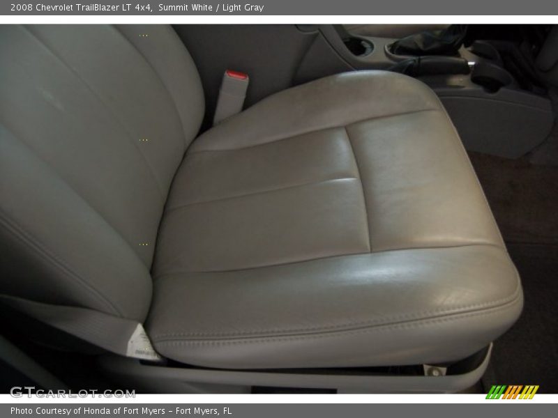 Summit White / Light Gray 2008 Chevrolet TrailBlazer LT 4x4