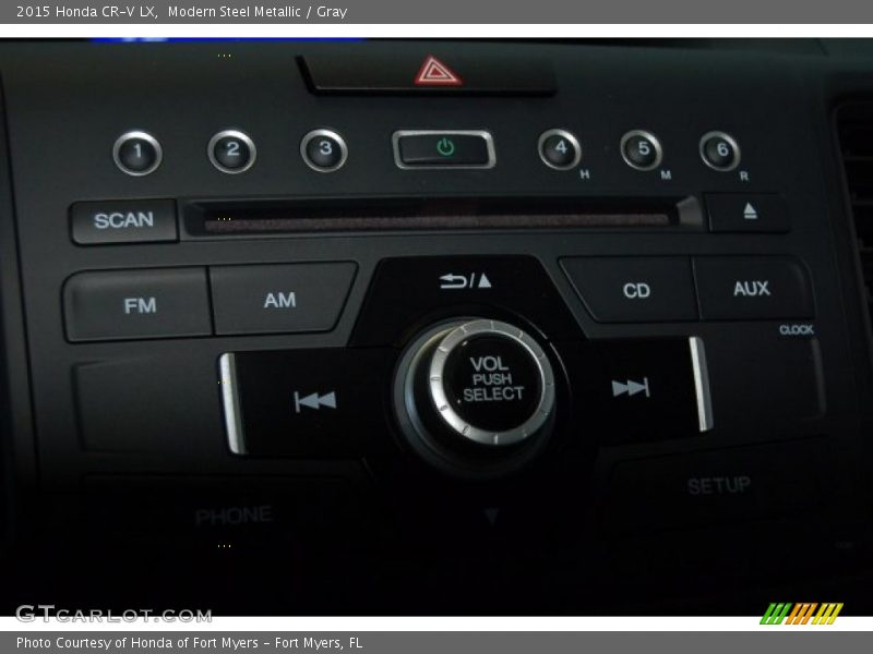 Modern Steel Metallic / Gray 2015 Honda CR-V LX
