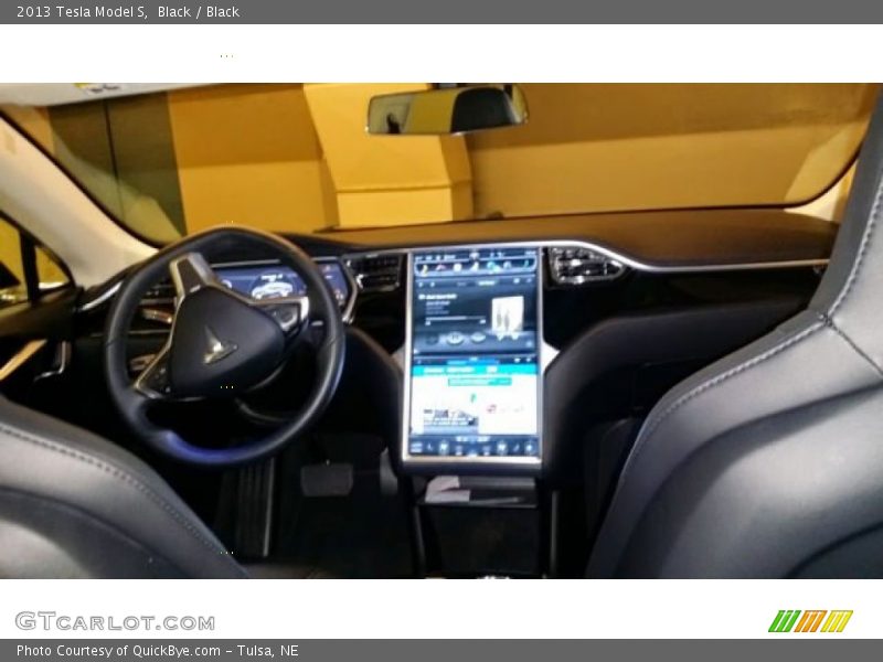 Black / Black 2013 Tesla Model S