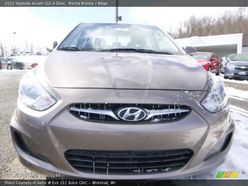 Mocha Bronze / Beige 2013 Hyundai Accent GLS 4 Door