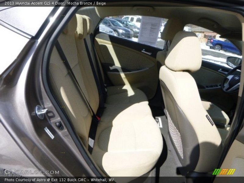 Mocha Bronze / Beige 2013 Hyundai Accent GLS 4 Door