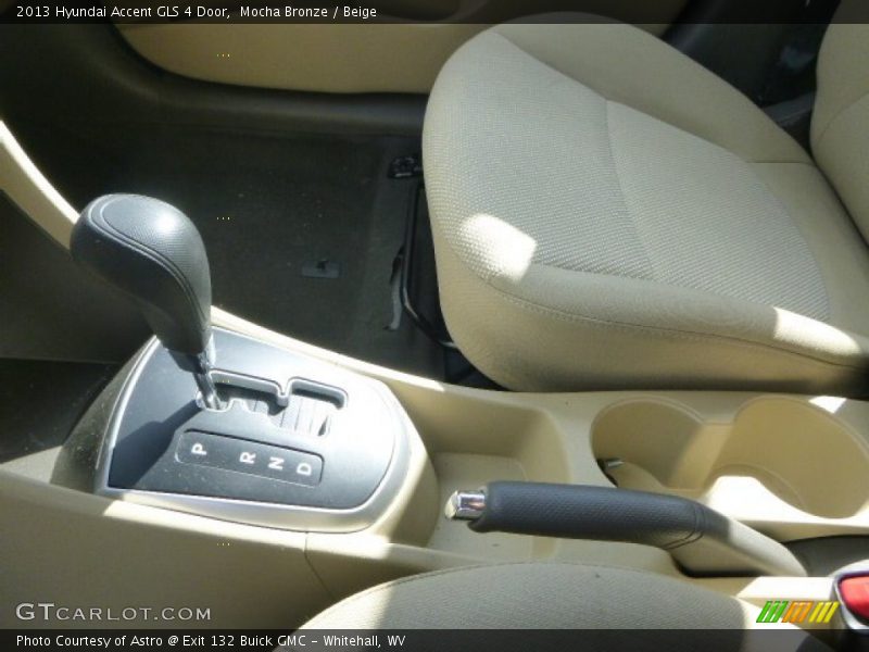 Mocha Bronze / Beige 2013 Hyundai Accent GLS 4 Door