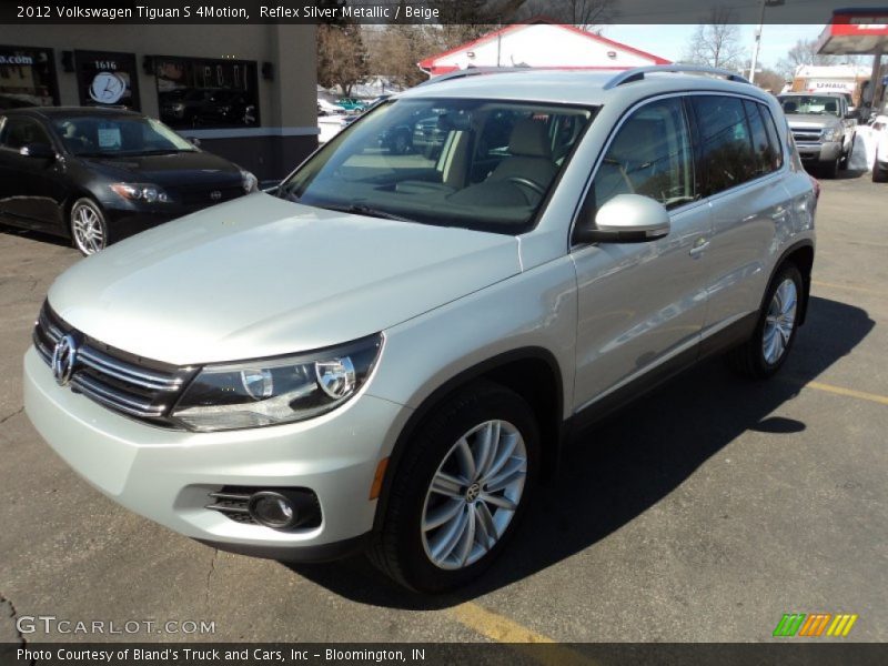 Reflex Silver Metallic / Beige 2012 Volkswagen Tiguan S 4Motion