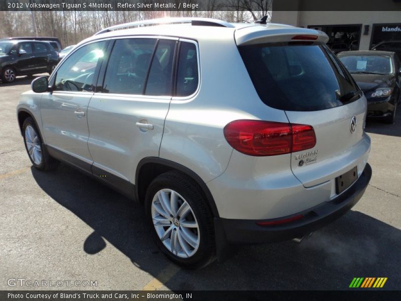 Reflex Silver Metallic / Beige 2012 Volkswagen Tiguan S 4Motion