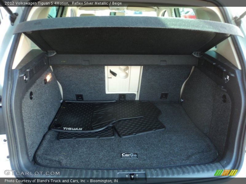 Reflex Silver Metallic / Beige 2012 Volkswagen Tiguan S 4Motion
