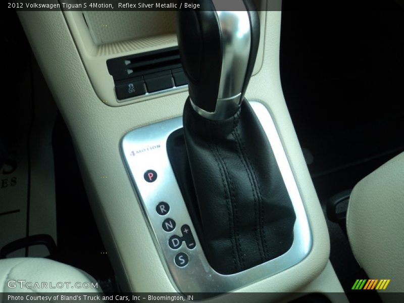 Reflex Silver Metallic / Beige 2012 Volkswagen Tiguan S 4Motion