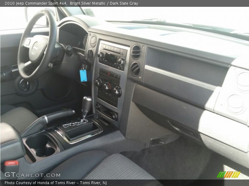 Bright Silver Metallic / Dark Slate Gray 2010 Jeep Commander Sport 4x4