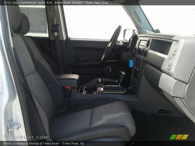 Bright Silver Metallic / Dark Slate Gray 2010 Jeep Commander Sport 4x4