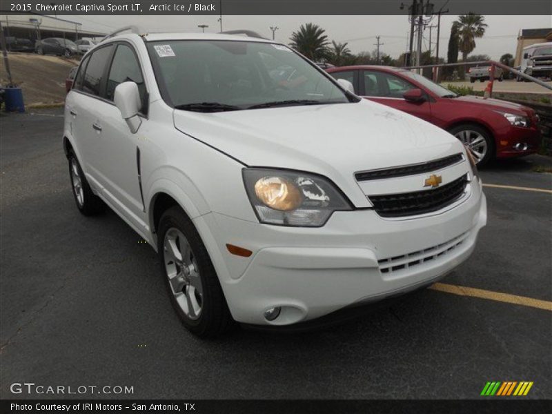 Arctic Ice / Black 2015 Chevrolet Captiva Sport LT