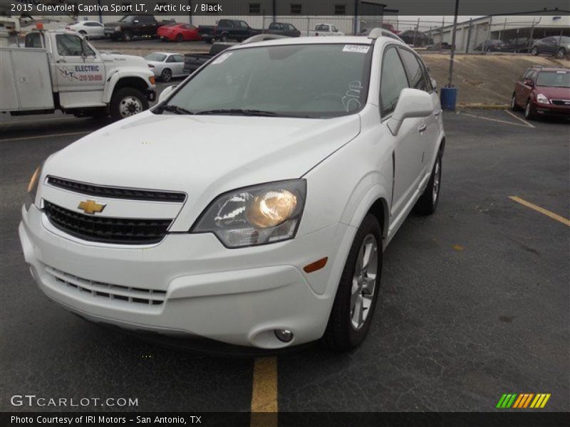 Arctic Ice / Black 2015 Chevrolet Captiva Sport LT