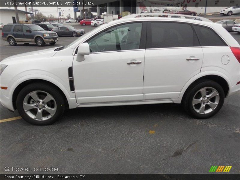 Arctic Ice / Black 2015 Chevrolet Captiva Sport LT