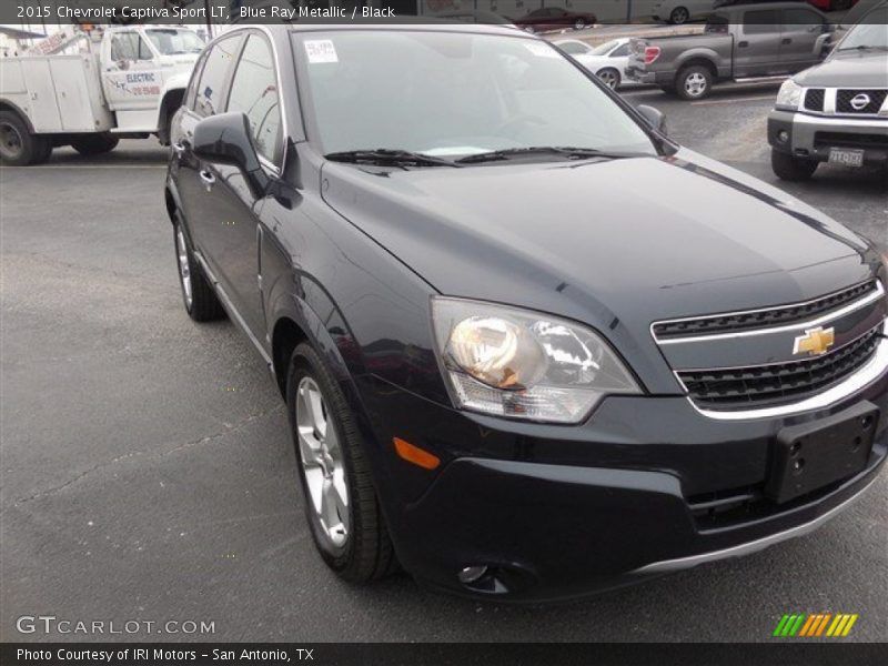 Blue Ray Metallic / Black 2015 Chevrolet Captiva Sport LT