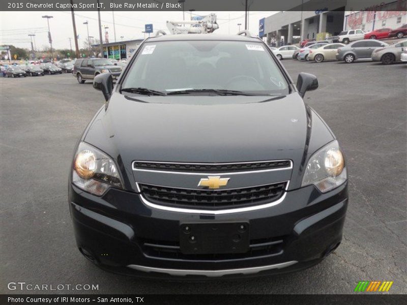 Blue Ray Metallic / Black 2015 Chevrolet Captiva Sport LT
