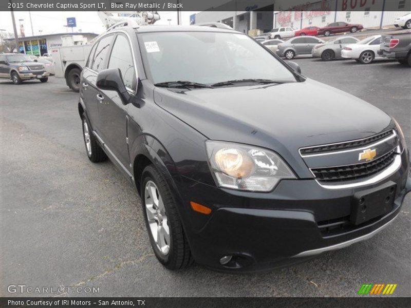 Blue Ray Metallic / Black 2015 Chevrolet Captiva Sport LT