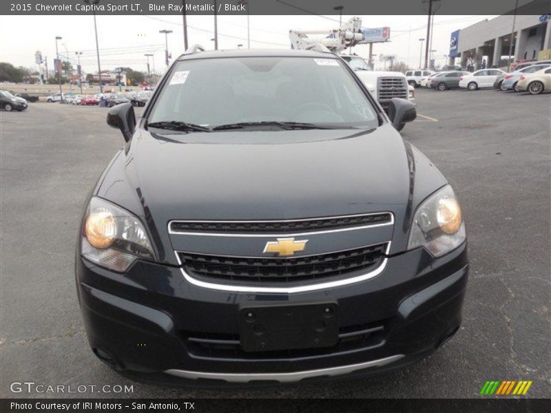 Blue Ray Metallic / Black 2015 Chevrolet Captiva Sport LT