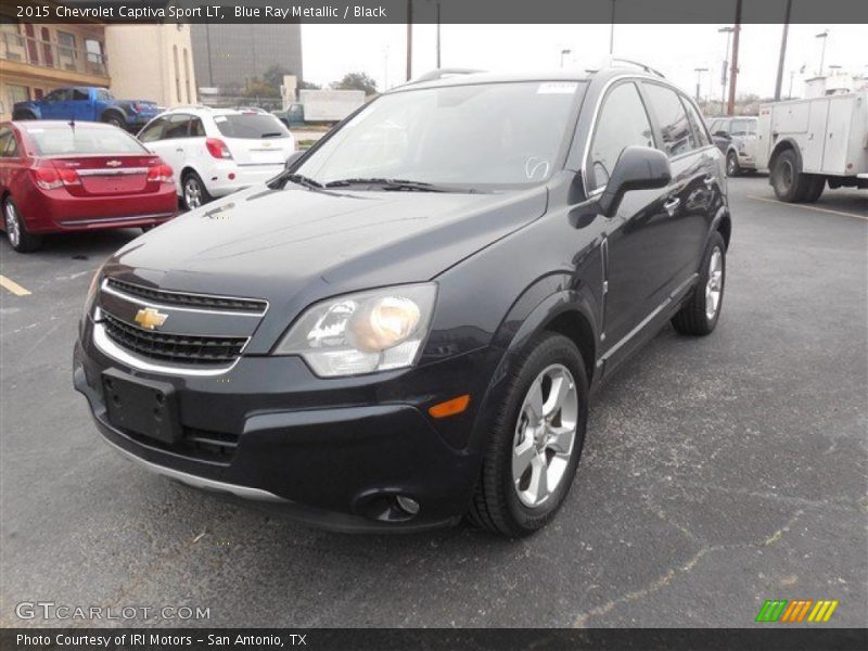 Blue Ray Metallic / Black 2015 Chevrolet Captiva Sport LT