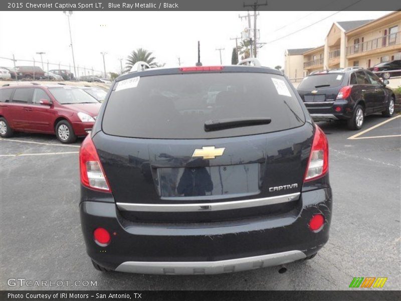 Blue Ray Metallic / Black 2015 Chevrolet Captiva Sport LT